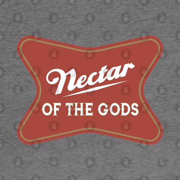 Nectar of the Gods Beer Lover Retro by darklordpug